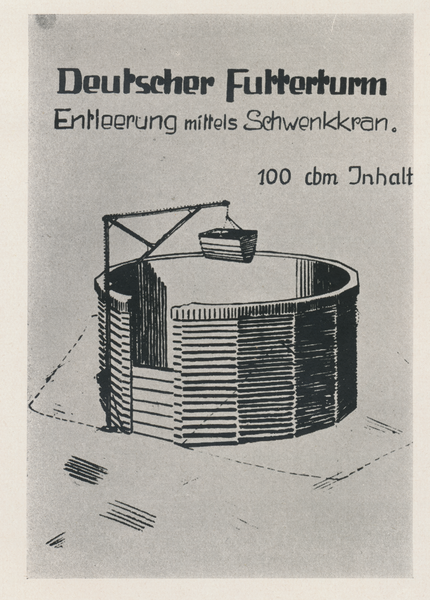 Ostpreußen, Deutscher Futterturm