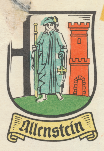 Allenstein, Stadtwappen