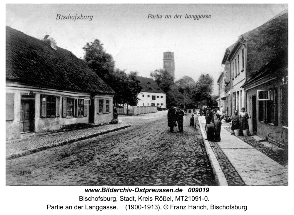 Bischofsburg, Partie an der Langgasse