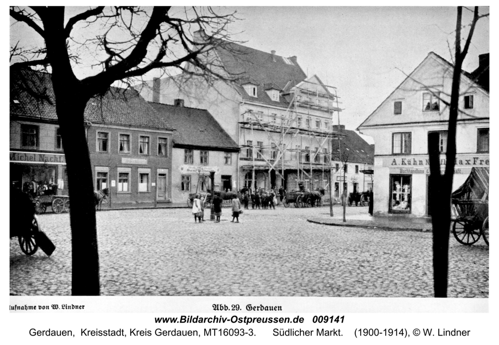 Gerdauen, Südlicher Markt