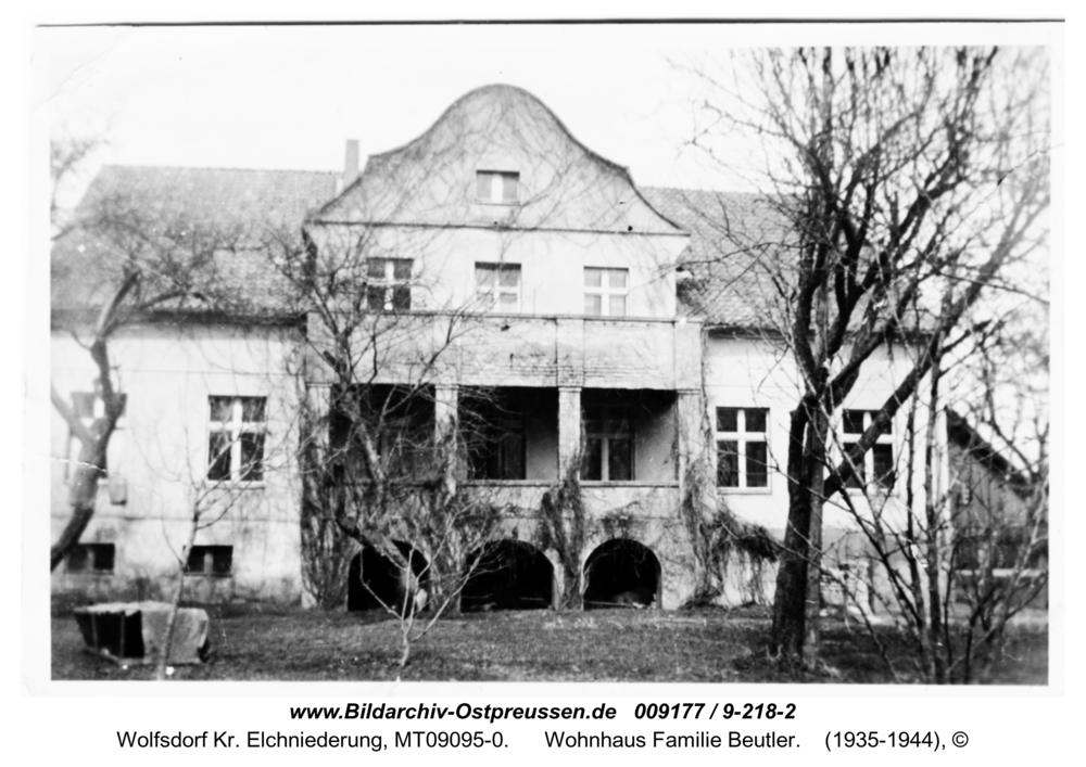 Wolfsdorf, Wohnhaus Familie Beutler