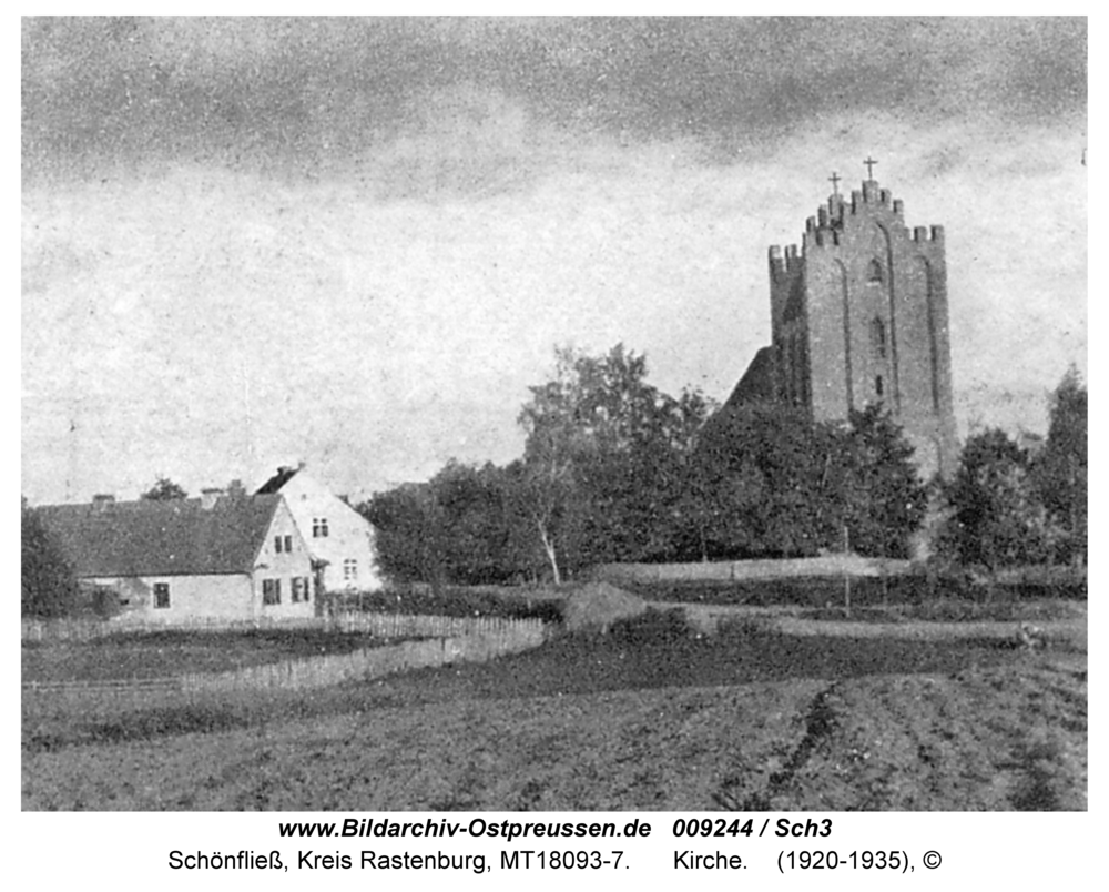 Schönfließ, Kirche