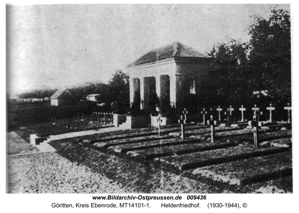 Göritten, Heldenfriedhof