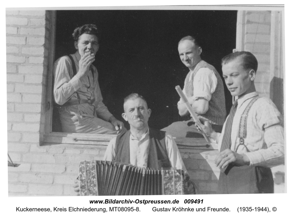 Kuckerneese, Ort,  Gustav Kröhnke und Freunde