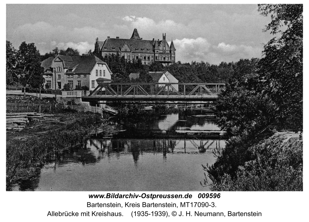 Bartenstein, Allebrücke mit Kreishaus