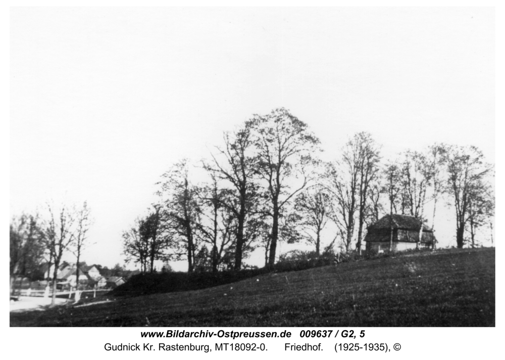 Gudnick, Friedhof