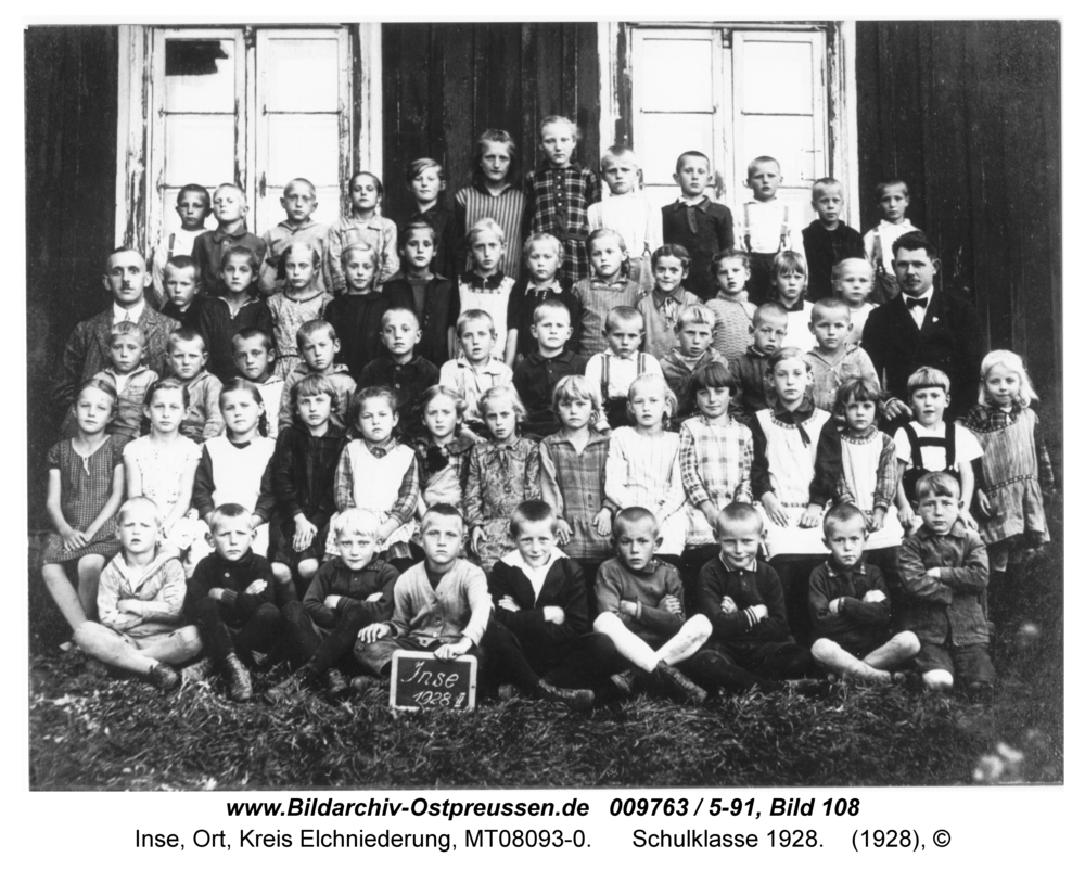 Inse, Schulklasse 1928