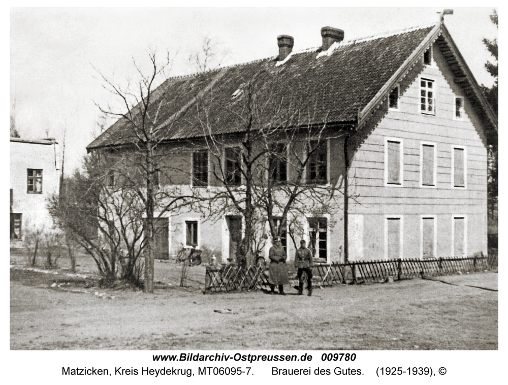 Matzicken, Brauerei des Gutes