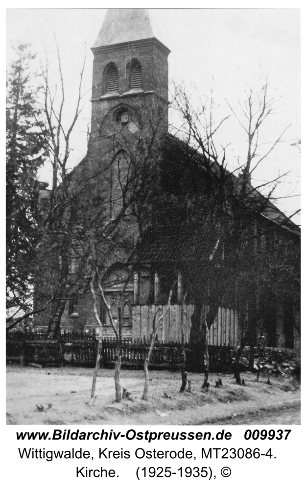 Wittigwalde, Kirche