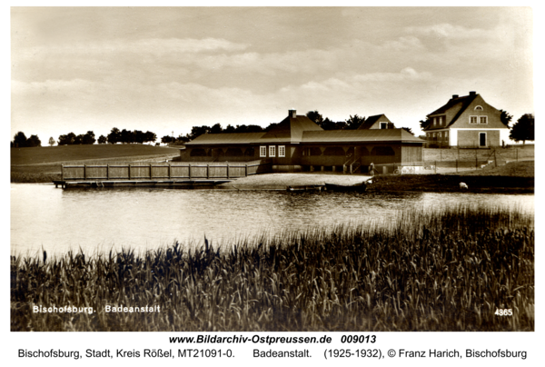 Bischofsburg, Badeanstalt