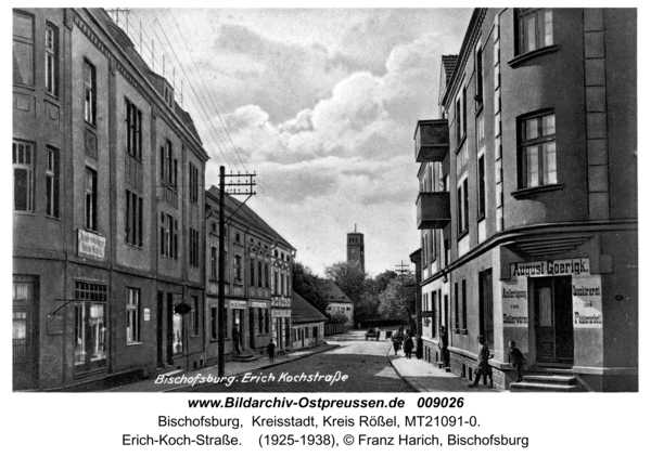 Bischofsburg, Erich-Koch-Straße