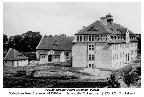 Stallupönen, Schulstraße, Volksschule