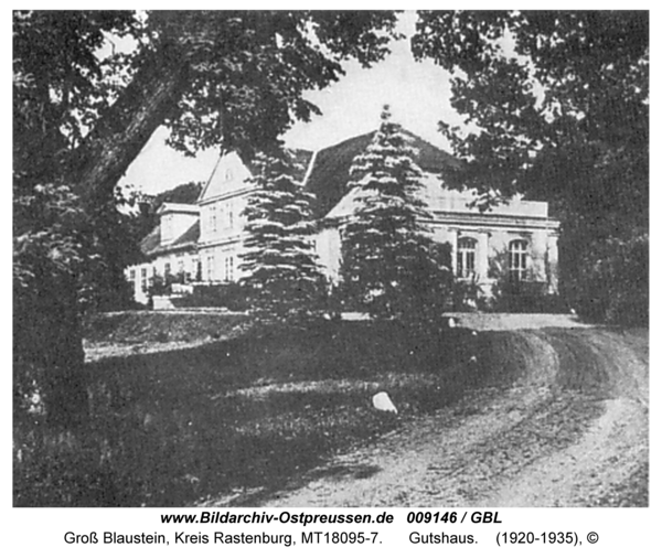 Groß Blaustein, Gutshaus