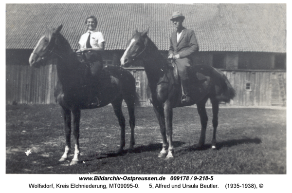 Wolfsdorf, 5, Alfred und Ursula Beutler