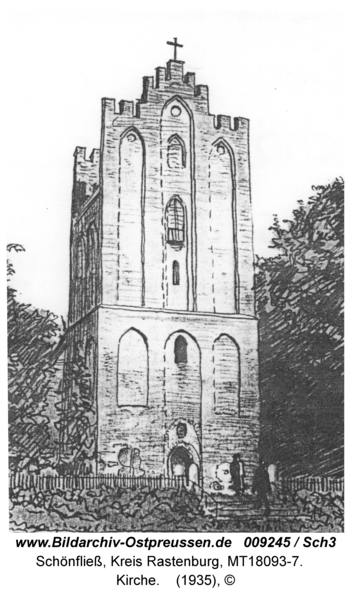 Schönfließ, Kirche