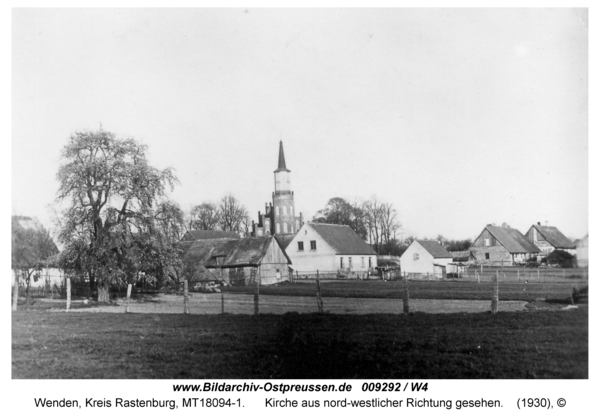 Wenden, Kirche aus nord-westlicher Richtung gesehen