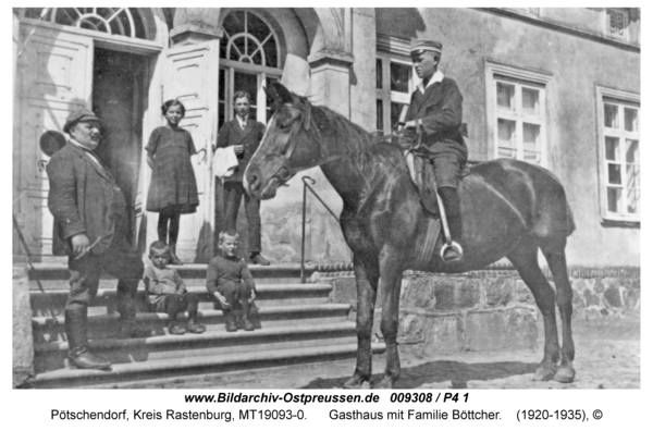 Pötschendorf, Gasthaus mit Familie Böttcher