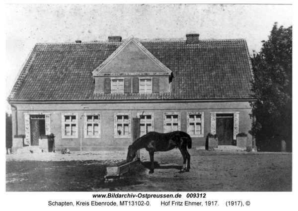 Schapten, Hof Fritz Ehmer, 1917