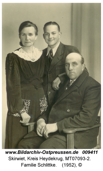Skirwiet, Familie Schlittke