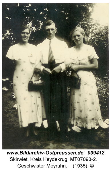 Skirwiet, Geschwister Meyruhn