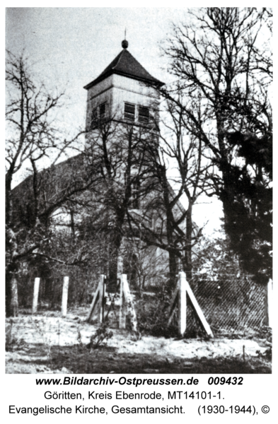 Göritten, Evangelische Kirche, Gesamtansicht