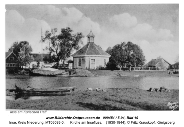 Inse, Kirche am Insefluss