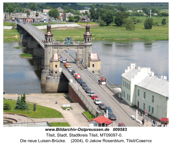 Tilsit, Die neue Luisen-Brücke