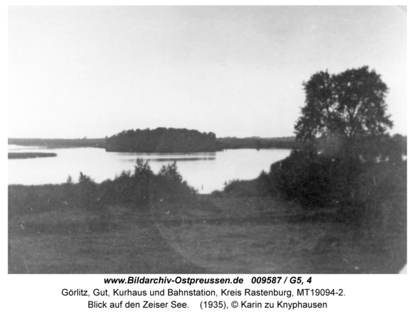 Görlitz, Blick auf den Zeiser See