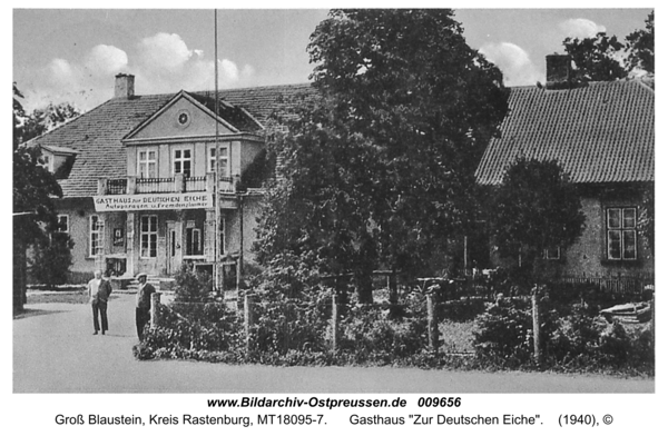 Groß Blaustein, Gasthaus "Zur Deutschen Eiche"