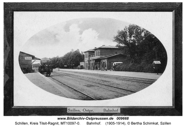 Schillen, Bahnhof