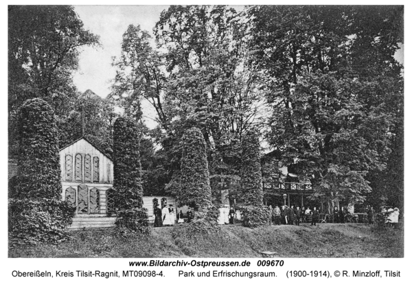 Obereißeln, Park und Erfrischungsraum