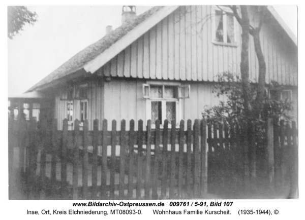 Inse, Wohnhaus Familie Kurscheit