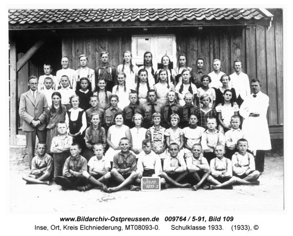 Inse, Schulklasse 1933