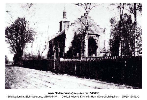 Die katholische Kirche in Hochdünen/Schillgallen