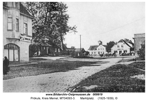 Prökuls, Marktplatz