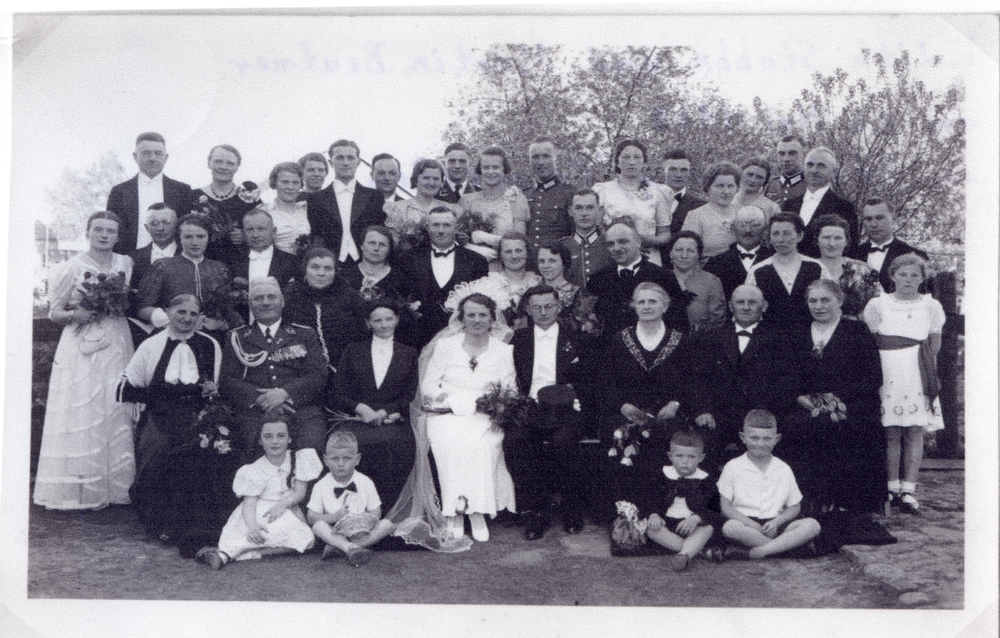 Stolzenberg Kr. Heiligenbeil, Hochzeit Edith Stobbe/Martin Beutner