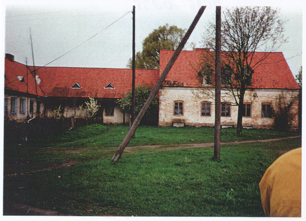 Stablack Kr. Preußisch Eylau, (Долгоруково), Ehem. Pfarrhaus und Gemeindesaal, jetzt Gemeindeamt