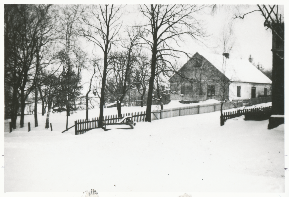 Storchnest Kr. Preußisch Eylau, Hof Wegner im Winter