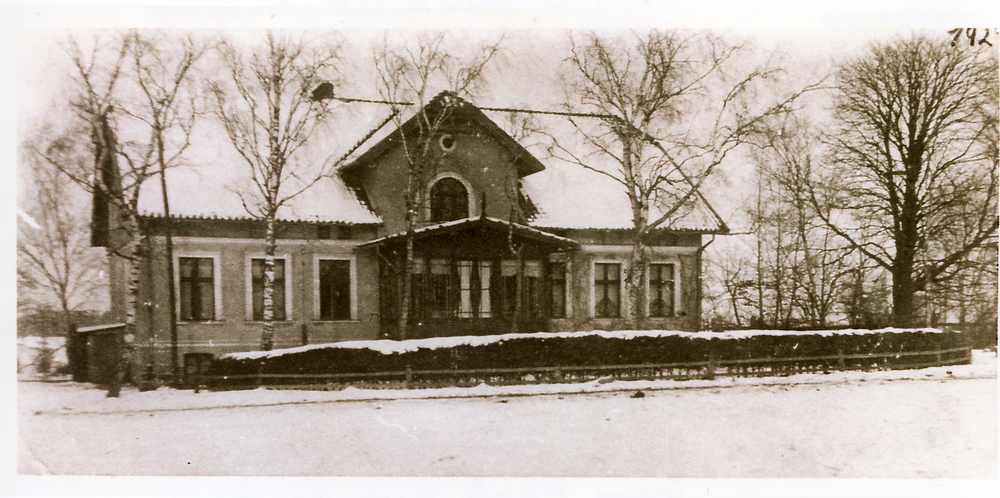 Praußen, Gutshaus, Parkansicht