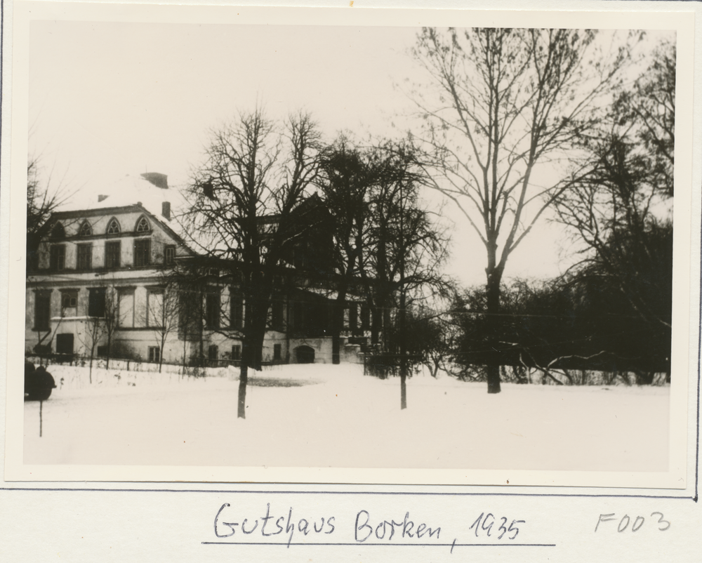 Borken Kr. Preußisch Eylau, Gutshaus