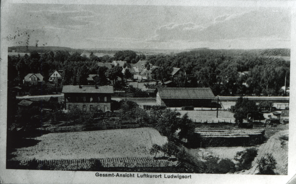 Ludwigsort, Ortsansicht (Luftbild ?)