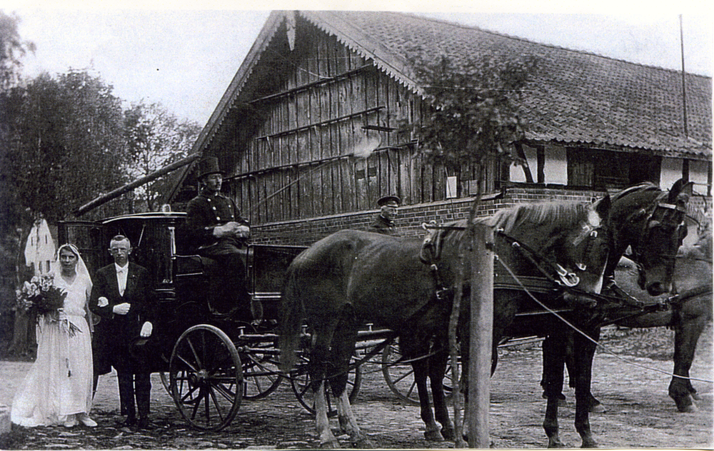 Perwilten Kr. Heiligenbeil, Hochzeit Alfred Dittrich mit Gerda Lehmann