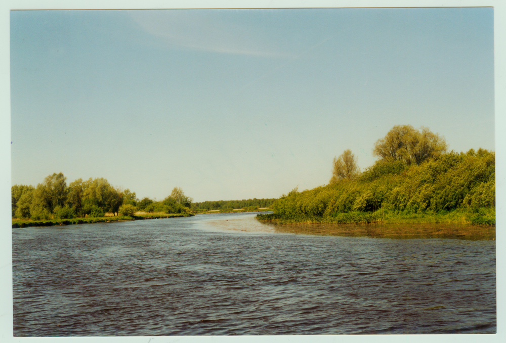 Marienbruch, links Einfahrt in den Seckenburger Kanal