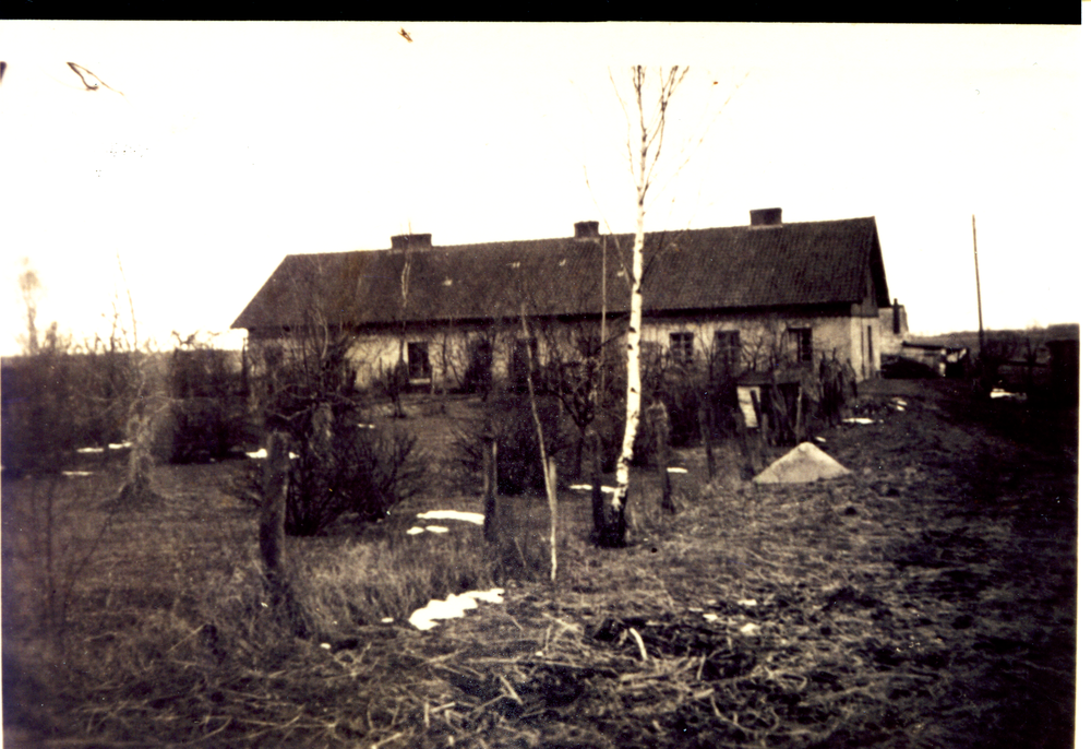 Packerau Kr. Heiligenbeil, Wohnhaus der Familien Kleimann, Arndt, Will, Kinderke bis 1945