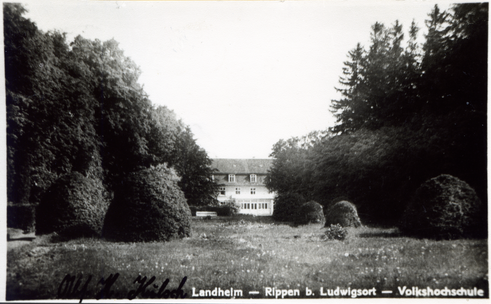 Rippen, Landheim, Volkshochschule