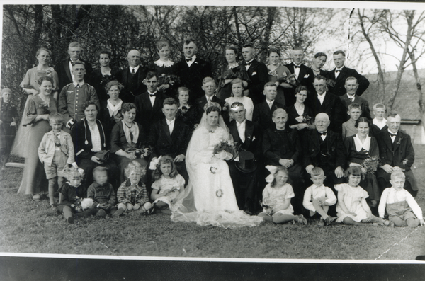 Stolzenberg Kr. Heiligenbeil, Hochzeit Schmidtke/Blumenthal