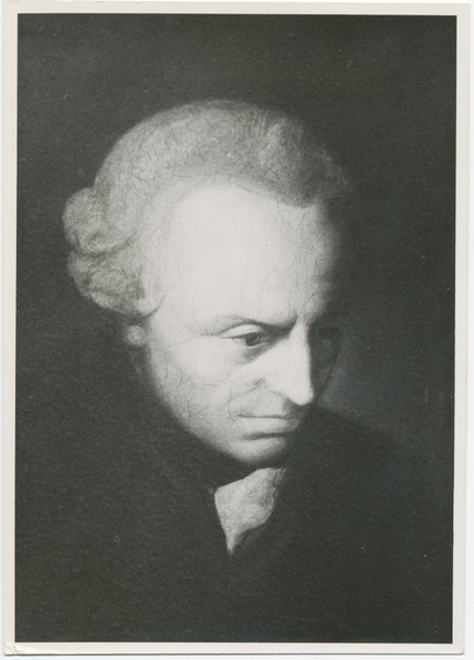 Königsberg, Immanuel Kant (nach einem Gemälde)