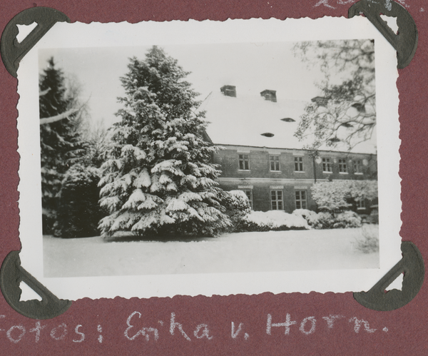 Truntlack, Gutshaus, Winterbild