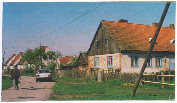 Stablack Kr. Preußisch Eylau, (Долгоруково), Häuser in der Gartenstadt