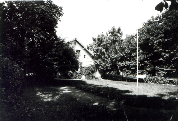 Knöppelsdorf, der Krug, Gartenseite